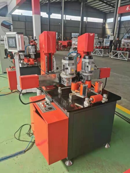 CNC Knurling and Strip Mounting Machine for Aluminum profiles SKF-CNC-01