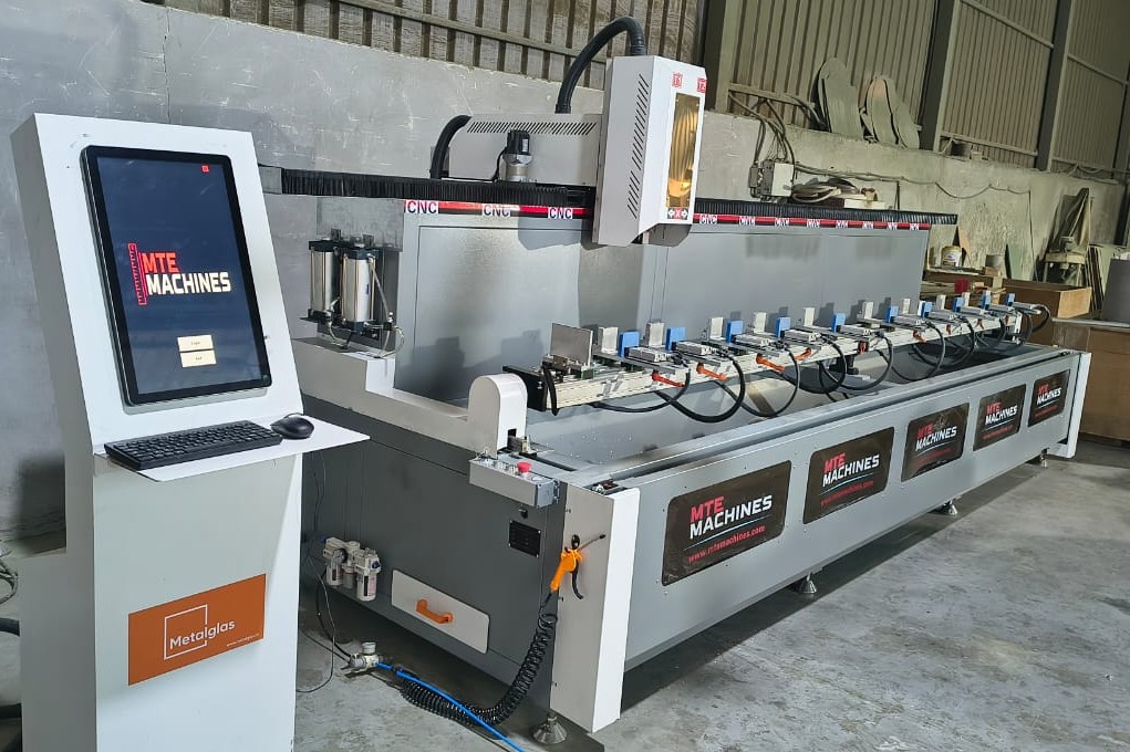 MTE Machines CNC Router in Production